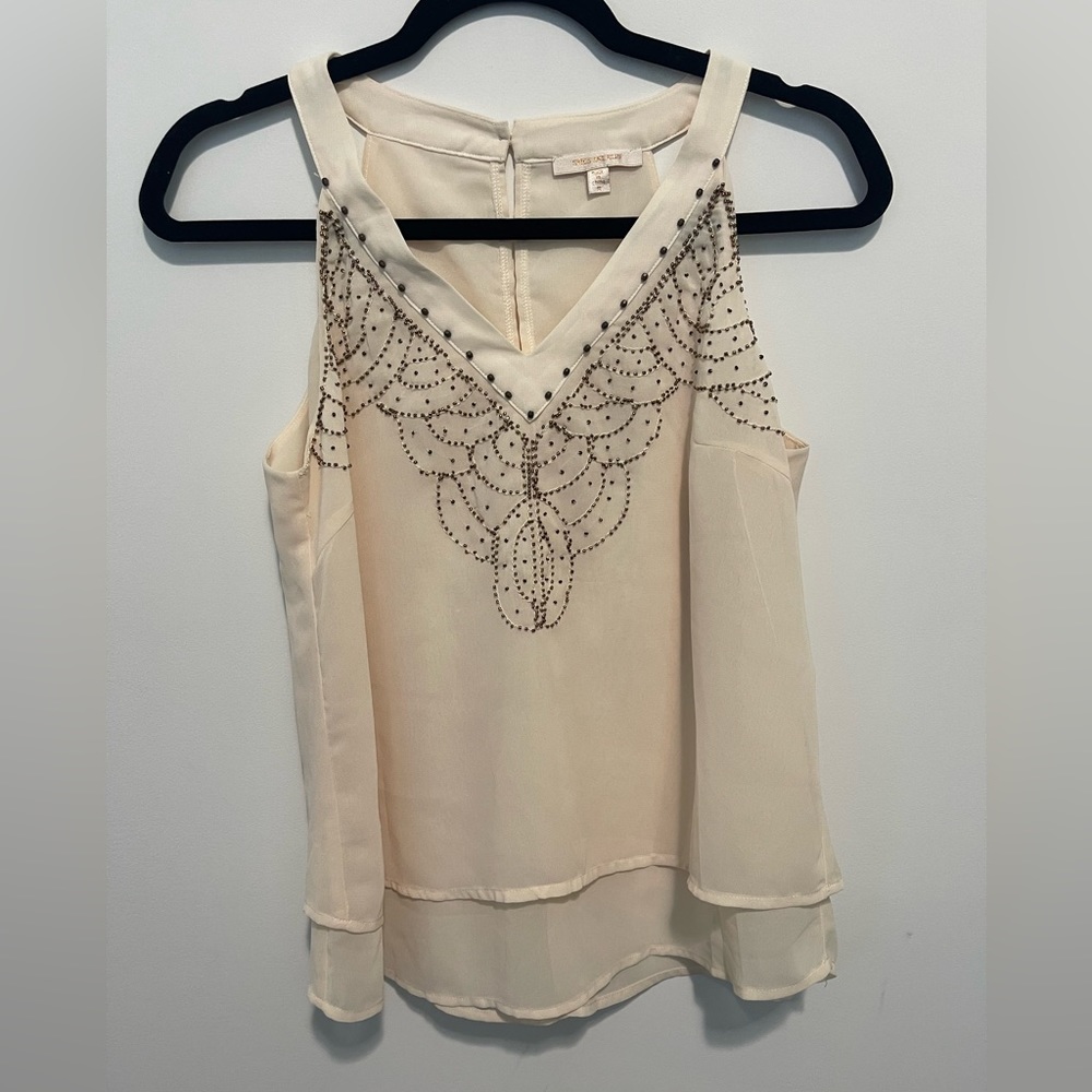 Skies are Blue Diamanda Embellished Blouse